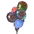 Clump of Mixed Balloons