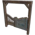 Wooden Frontier Bar Doors
